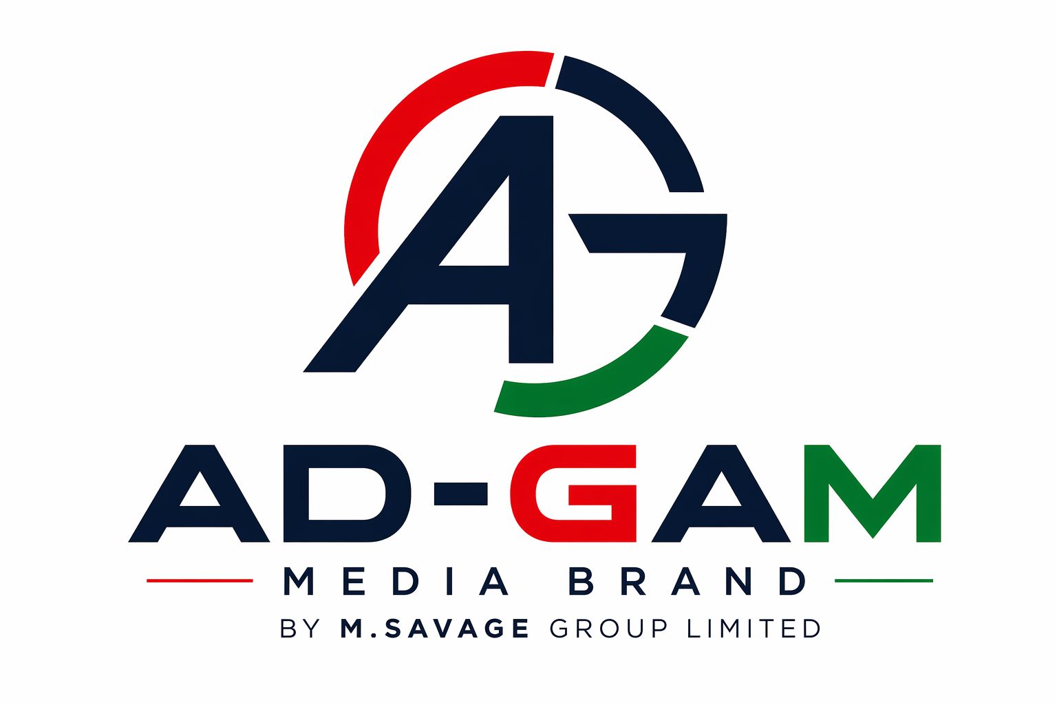 AD-GAM Media Brand logo by M.Savage Group Limited
