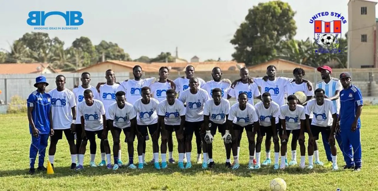 A Gambian football team supported by M.Savage Group Limited
